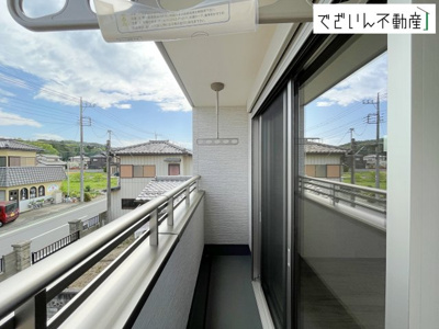 【バルコニー】 | ワイウッドコート寄居町第5期　新築住宅 | ≪4号棟≫
現地(2026年4月撮影)