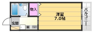 【間取り】 | メゾン・ド・エレーヴ唐国