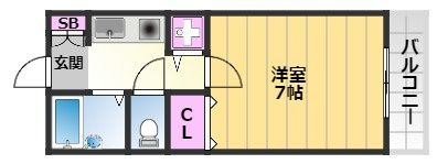 【間取り】 | ひまわりコーポ