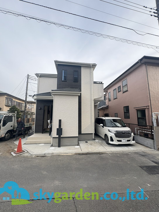 茅ヶ崎市香川４丁目　新築戸建　全１棟の外観|外観も気になるポイント