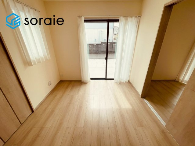 仲介手数料無料　ハートフルタウン狭山市柏原　全２棟の洋室|3月23日撮影。