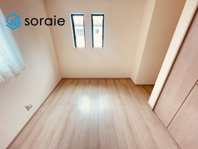 仲介手数料無料　ハートフルタウン狭山市柏原　全２棟の子供部屋|3月23日撮影。