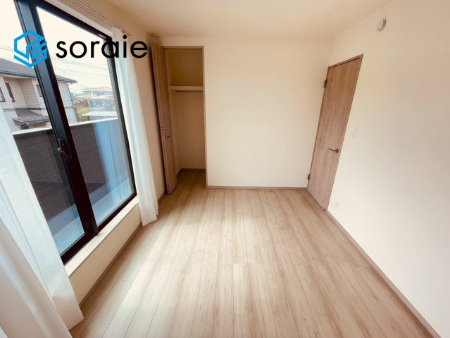 仲介手数料無料　ハートフルタウン狭山市柏原　全２棟の寝室|3月23日撮影。