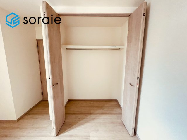 仲介手数料無料　ハートフルタウン狭山市柏原　全２棟の収納|3月23日撮影。