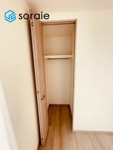 仲介手数料無料　ハートフルタウン狭山市柏原　全２棟の収納|3月23日撮影。