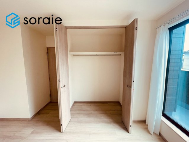 仲介手数料無料　ハートフルタウン狭山市柏原　全２棟の収納|3月23日撮影。