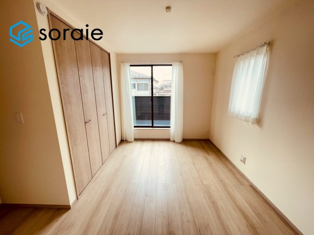 仲介手数料無料　ハートフルタウン狭山市柏原　全２棟の洋室|3月23日撮影。