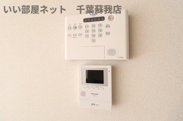 シンシアのセキュリティ|TVモニターホン付きでセキュリティ面も安心！