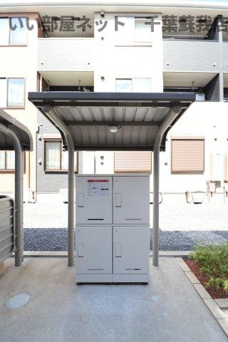 シンシアのその他共用部分|宅配ボックスがあると、自分の時間を有効活用できますね！