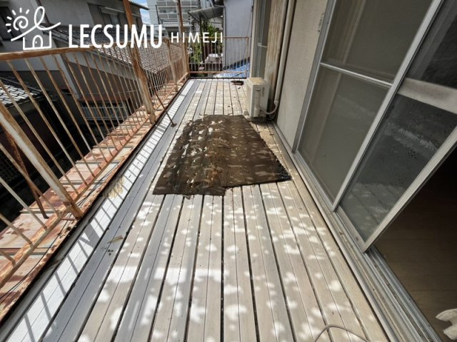 姫路市網干区和久/中古戸建のバルコニー