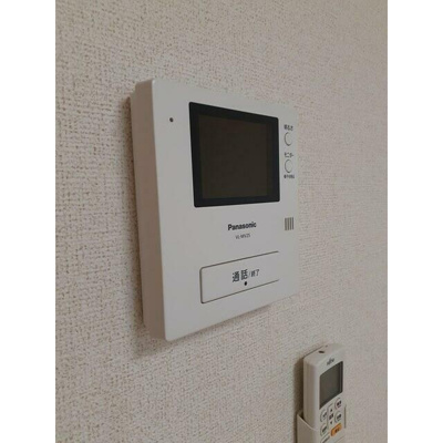 【セキュリティ】 | コリーダ.Ｓ | モニター付きインターホンで防犯面も安心です！