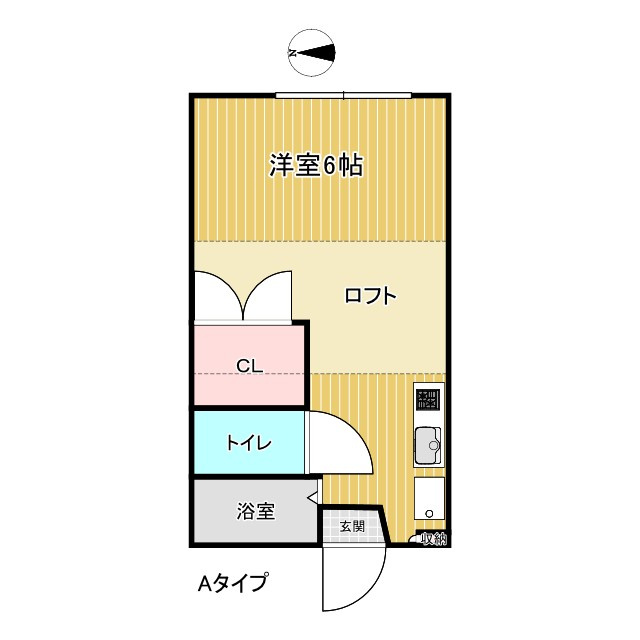 パープルパンプキン　駿東郡長泉町下土狩の間取り|Aタイプ（101・103）