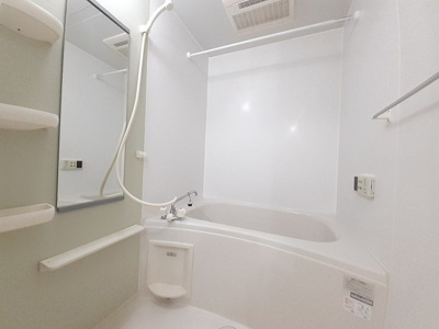 【浴室】 | プラシード上野田 | 落ち着いた空間のお風呂です