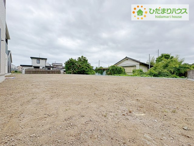 東海村亀下第1　新築戸建　1号棟の庭|お庭付物件になります！お庭遊びや、プールなどお子様も大喜び(^^)