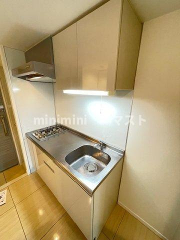 大阪市北区浪花町の賃貸マンションのキッチン