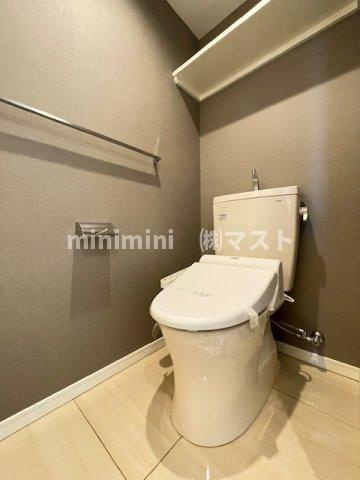 大阪市北区浪花町の賃貸マンションのトイレ