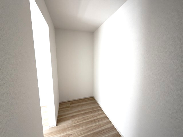 アーバンスタイル前橋市北代田町2期　3号棟の収納|２階洋室1収納：ウォークインクローゼットです。
洋服以外にも様々な物が収納可能です
