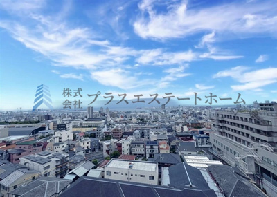 【キッチン】 | ファミール青谷 | 物件からの眺望です♪神戸の街並みから海まで見渡せます♪