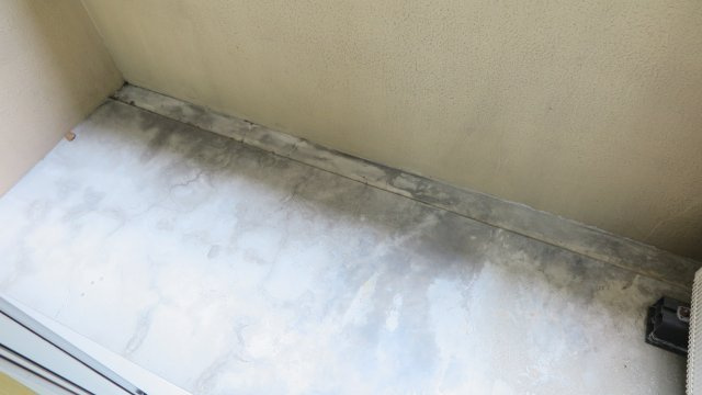 ライズ芦原橋のバルコニー