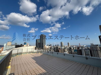 【その他】 | テラス神戸・中山手 | 広々ルーフテラスは船の先端のようになっています♪