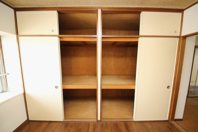 クリーンシティの収納