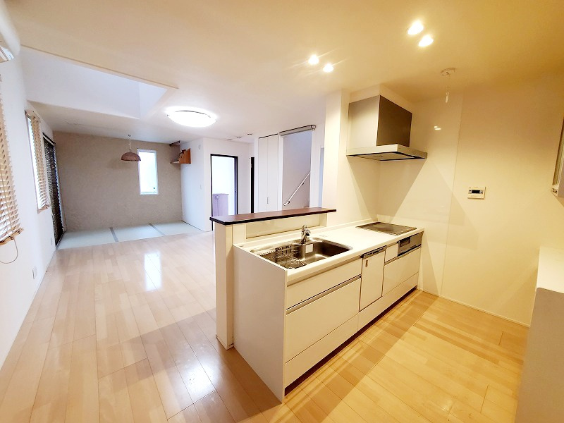 郡山市安積町成田字田向のキッチン