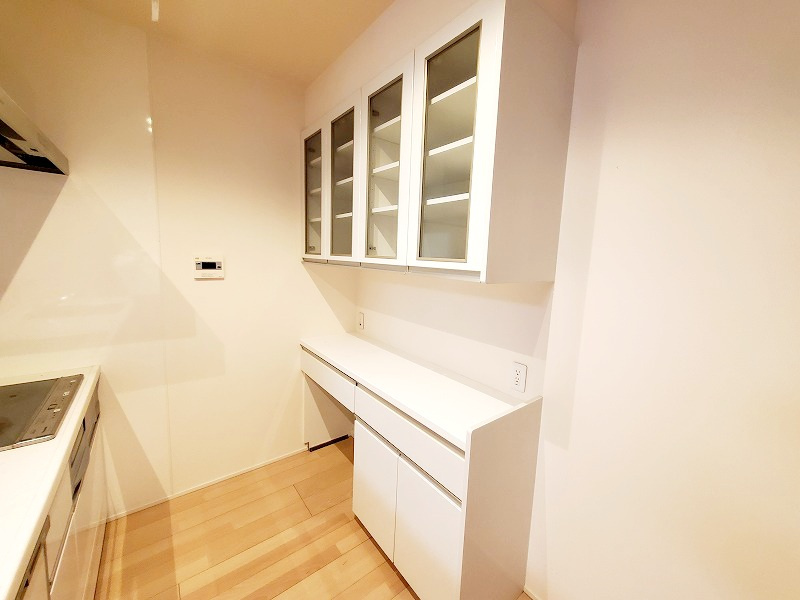 郡山市安積町成田字田向のキッチン