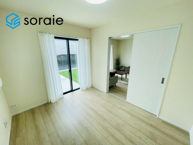 狭山市柏原　新築戸建て　ハートフルタウンの洋室|3月23日撮影。