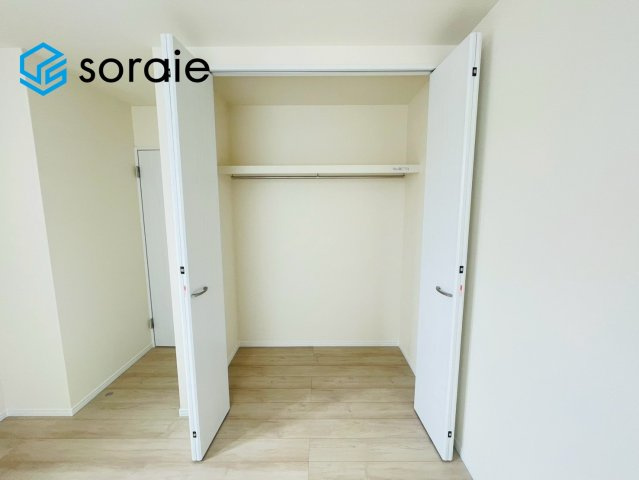 狭山市柏原　新築戸建て　ハートフルタウンの収納|3月23日撮影。