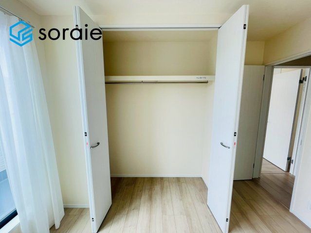 狭山市柏原　新築戸建て　ハートフルタウンの収納|3月23日撮影。