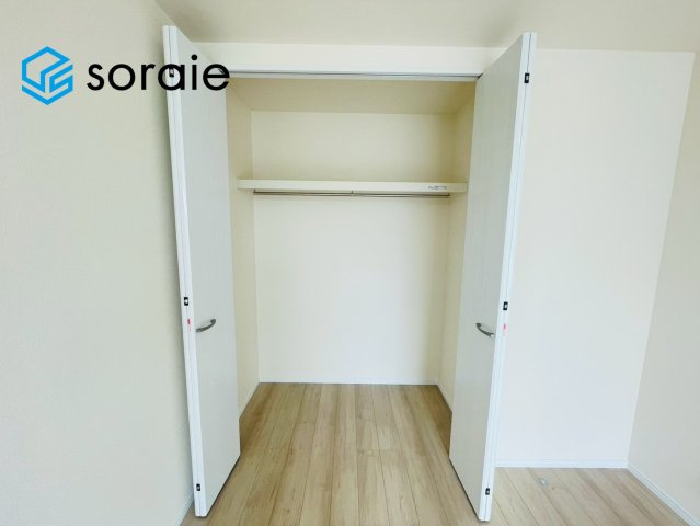 狭山市柏原　新築戸建て　ハートフルタウンの収納|3月23日撮影。