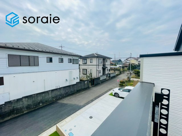 狭山市柏原　新築戸建て　ハートフルタウンの展望|3月23日撮影。