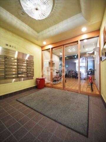 ルミエール四ツ橋のロビー|ルミエール四ツ橋　ロビー