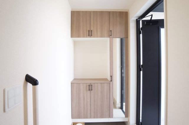 リナージュ美浜町奥田　3号棟の収納|玄関収納☆シューズボックス