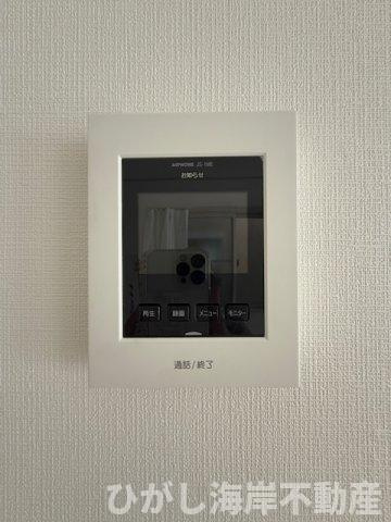 茅ヶ崎市松林1丁目　中古戸建のセキュリティ|新規リフォーム完了！　TVモニター付きインターフォン