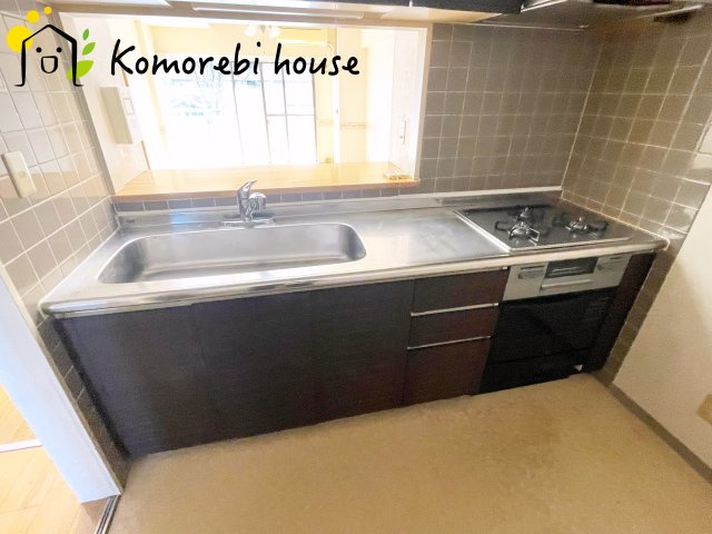 ベルヴィル大宮B棟のキッチン|お料理しやすいキッチンです