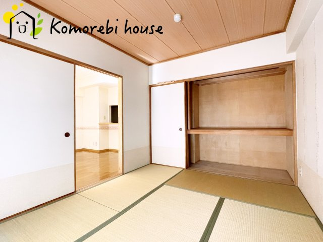 ベルヴィル大宮B棟の和室|和室があれば、来客や子供用のスペースとして活躍します