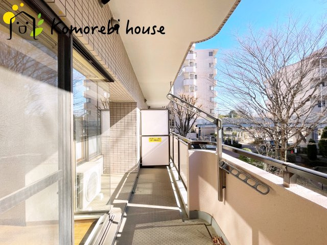 ベルヴィル大宮B棟のバルコニー|バルコニーがあります