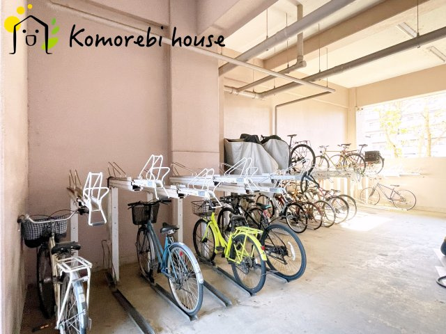 ベルヴィル大宮B棟の駐輪場