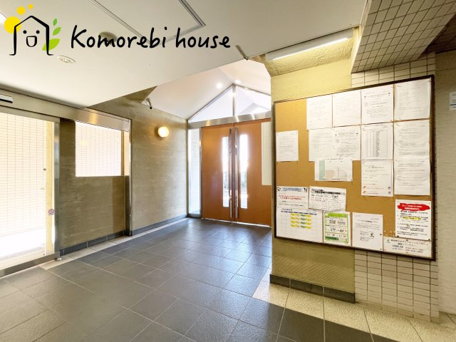 ベルヴィル大宮B棟のロビー