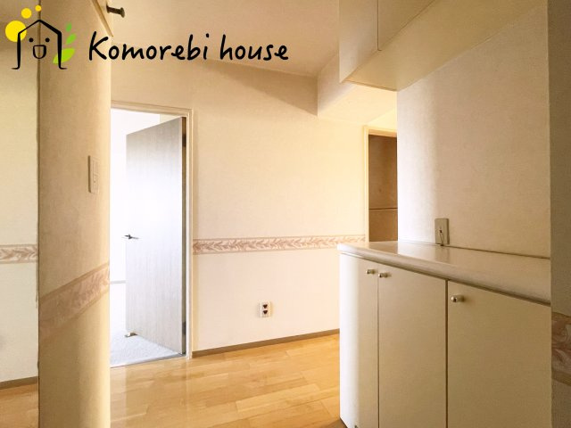 ベルヴィル大宮B棟の玄関|ゆったりとした玄関です