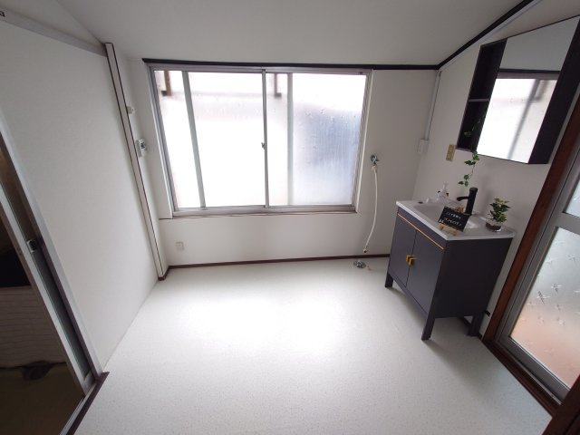 ふんわりしっぽとなごみの家の洗面所