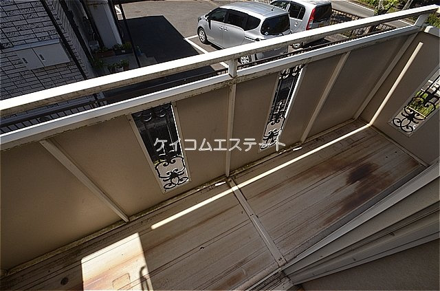 グランディール松寿山のバルコニー