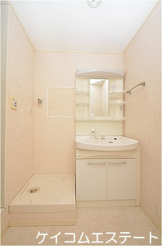 北九州市八幡西区永犬丸４丁目のアパートの洗面所