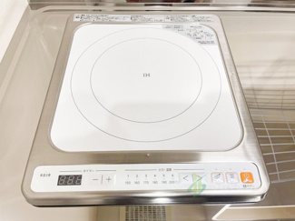 【キッチン】 | 北千束アイレ | 1口IHコンロ