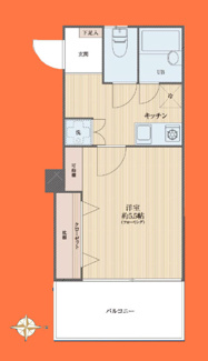 【間取り】 | 北千束アイレ