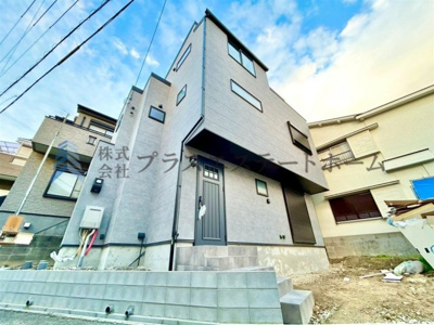 【外観】 | 垂水区山手8丁目　新築戸建 | 閑静な住宅街です♪土地面積88.31平米♪玄関も広くシューズインクローゼット付き♪