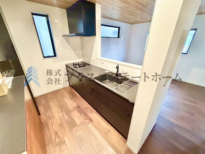 【キッチン】 | 垂水区山手8丁目　新築戸建 | 対面キッチンでお子様の様子を見ながら家事が出来ます♪キッチンはクリナップ最高級のCENTRO仕様♪