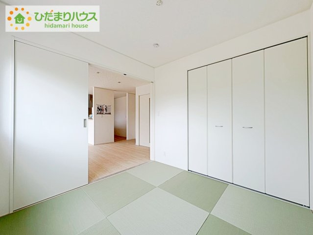 東海村亀下第1　新築戸建　2号棟の和室|赤ちゃんスペースや客間など、多彩な用途で使用できる和室☆