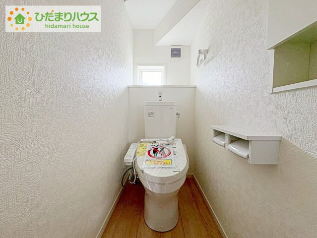 東海村亀下第1　新築戸建　2号棟のトイレ|1・2階にトイレあり。階段を降りなくてもいいので、高齢者の方も優しい☆彡